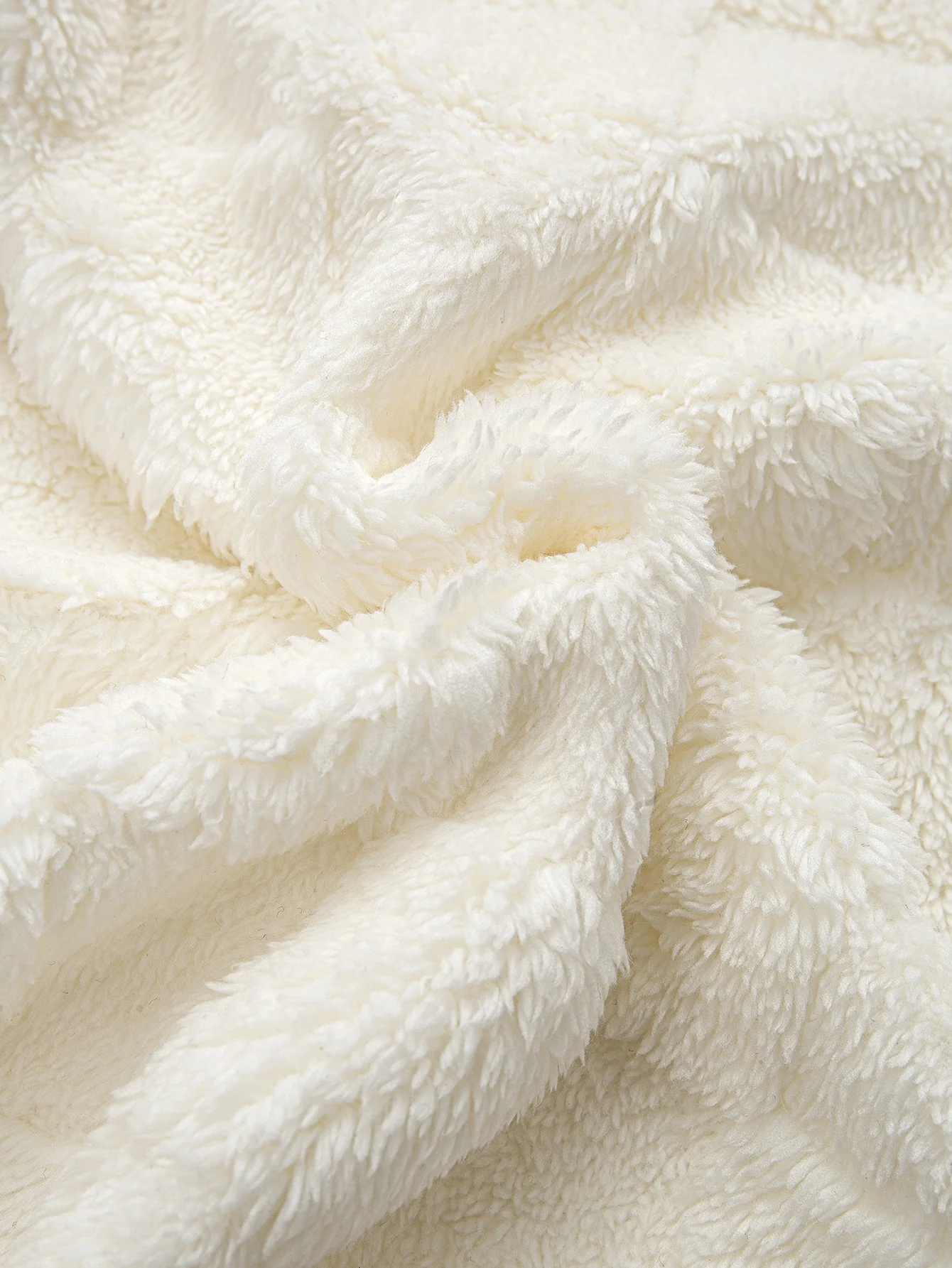 Kalifornien bestickter Teddy-Kapuzenpullover mit Schachbrettmuster - Image 11