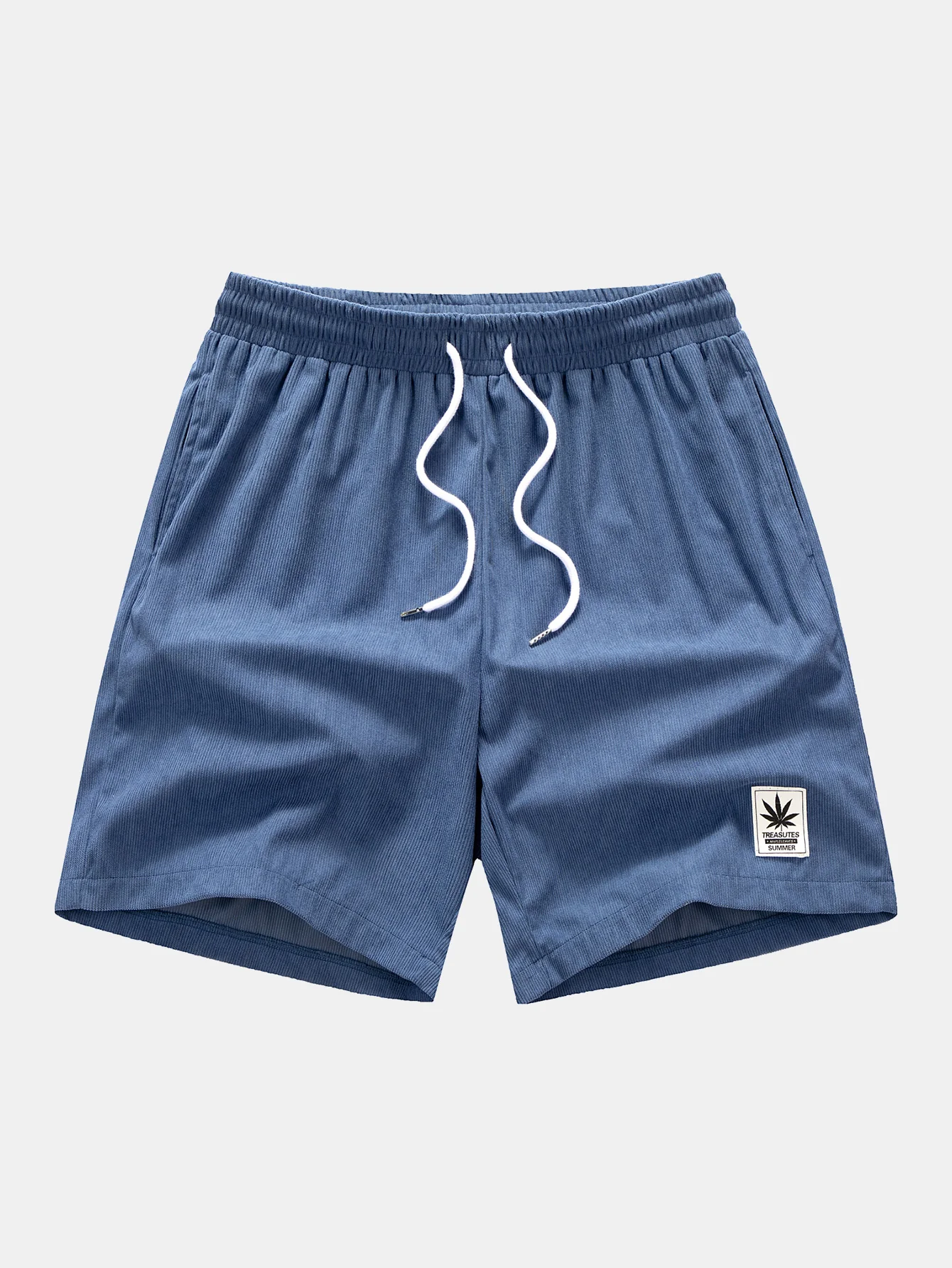 3-teiliges Corduroy Drawstring Shorts Set - Image 9