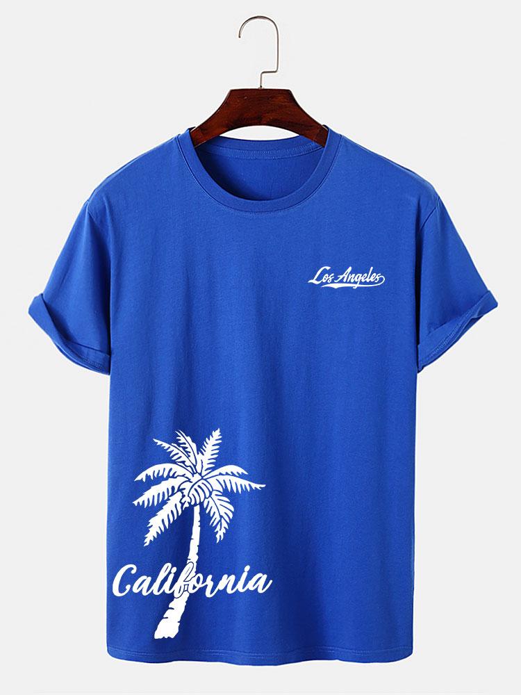 California Palm Tree Print T-Shirt - Image 12