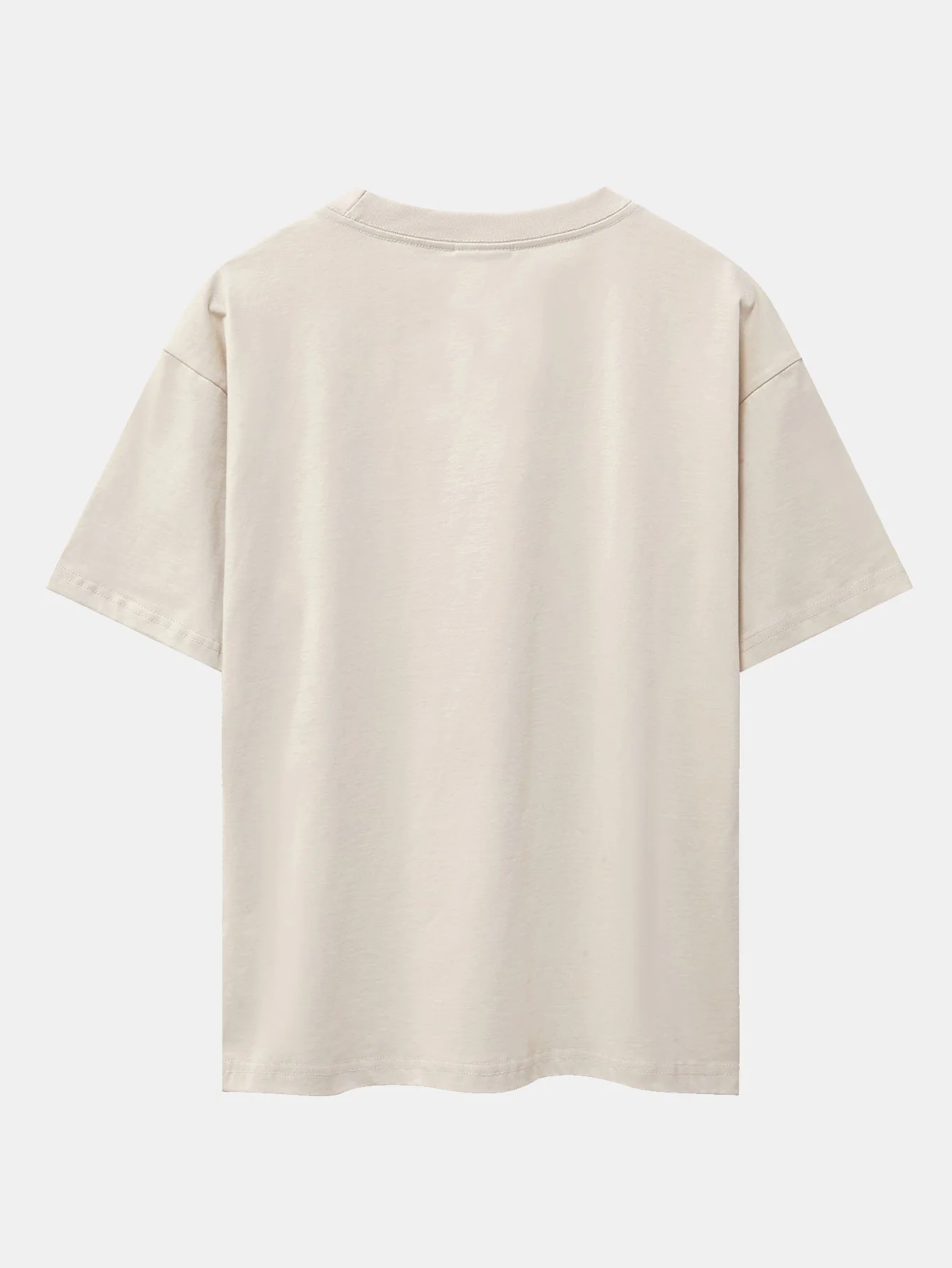 California Print Schwergewicht Übergröße T-Shirt - Image 6