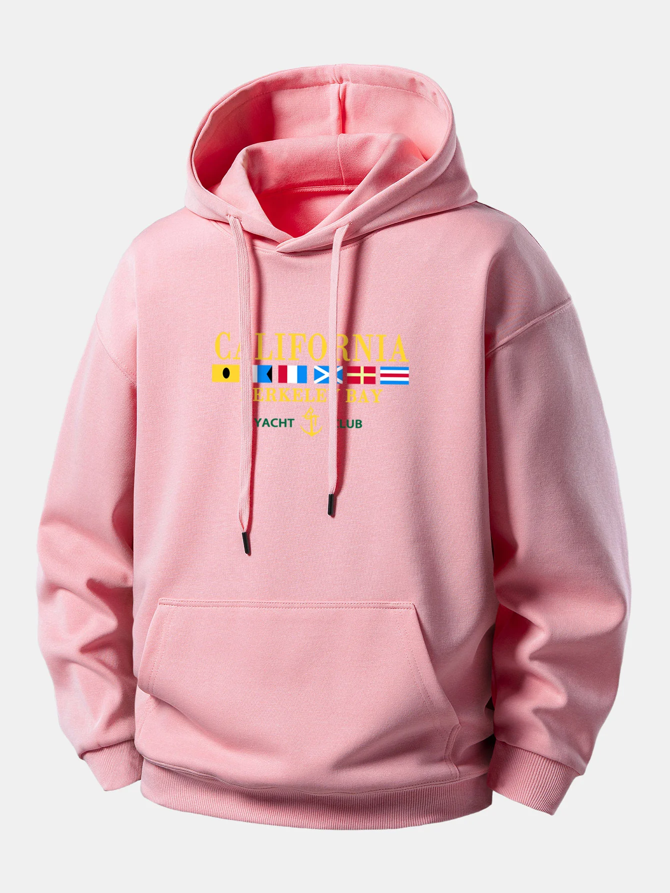 California Print Relax Fit Hoodie - Image 9