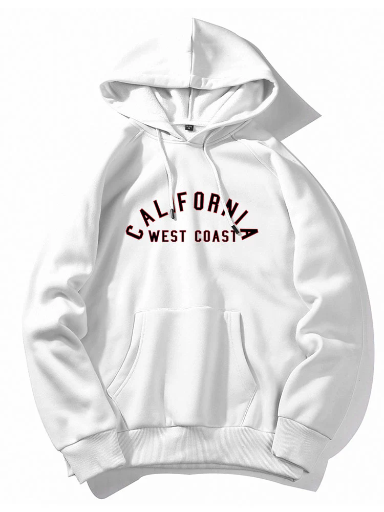 California West Coast Print Hoodie - Image 4