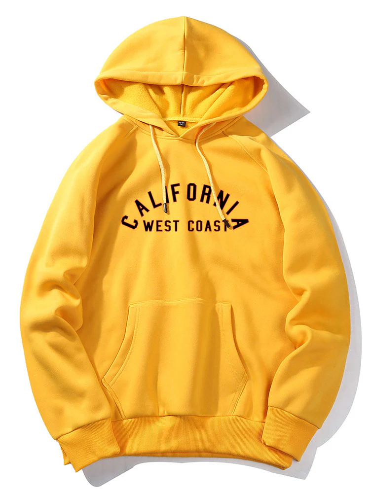 California West Coast Print Hoodie - Image 5
