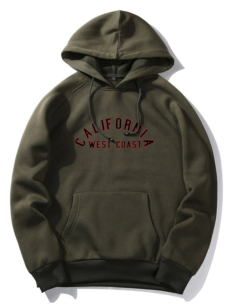 California West Coast Print Hoodie - Image 6