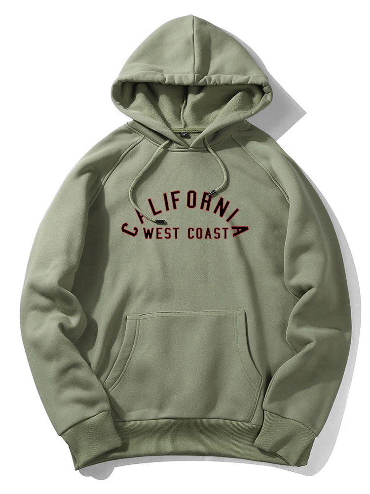 California West Coast Print Hoodie - Image 7