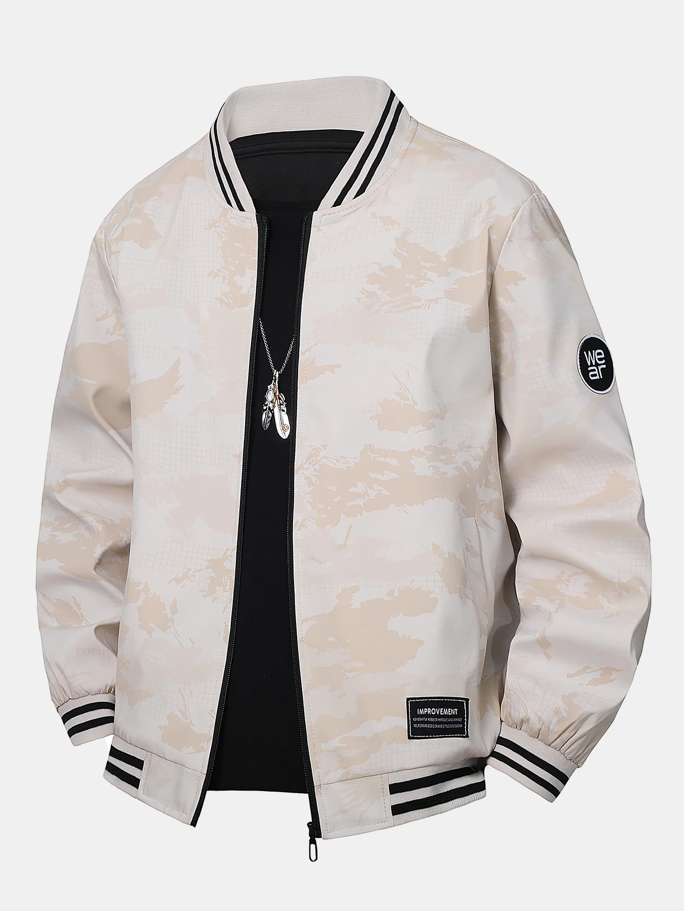 Tarnfarben Baseballjacke - Image 5