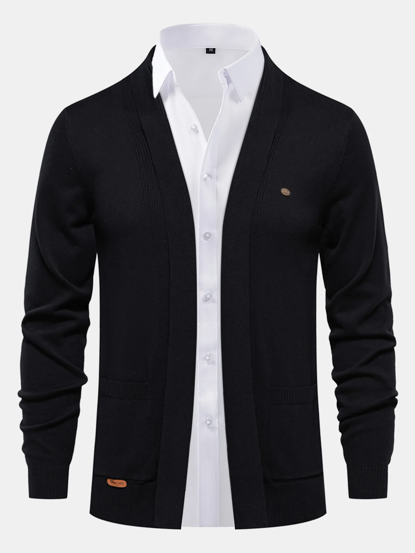 Cardigan-Pullover mit Taschen - Image 5