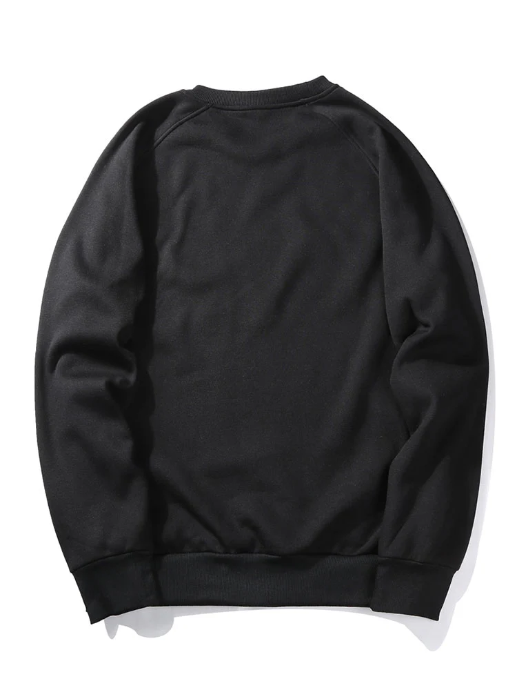 Cartoon Dinosaurier Druck Raglanärmel Sweatshirt - Image 7