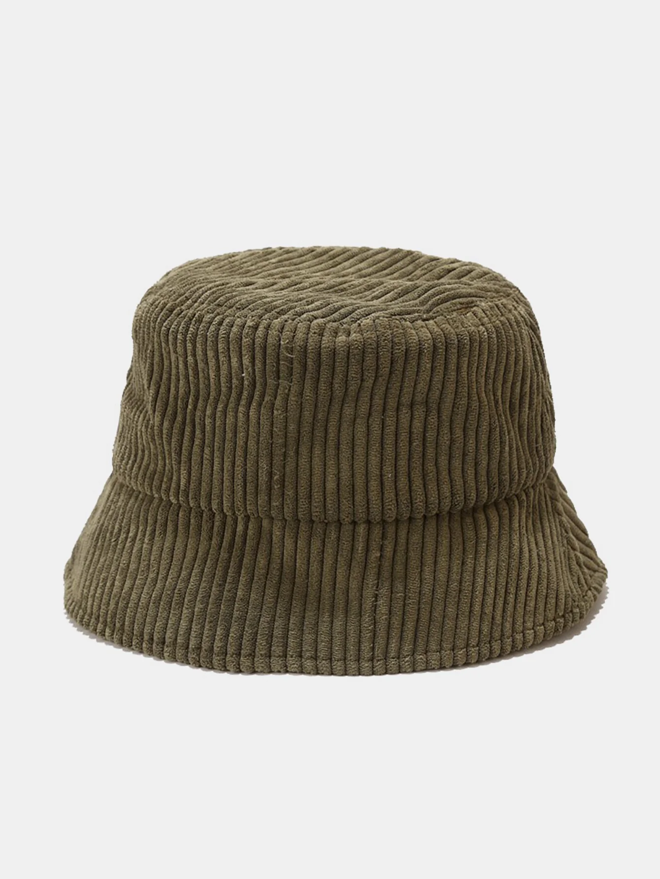 Casual Retro Corduroy Fisherman Hat - Image 2