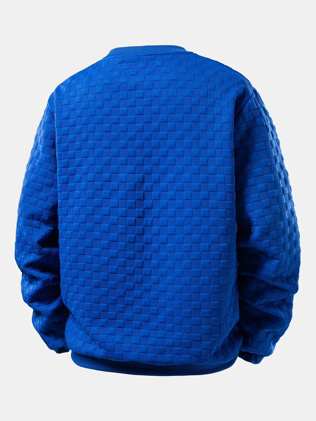 Schachbrett-Jacquard-Sweatshirt - Image 8