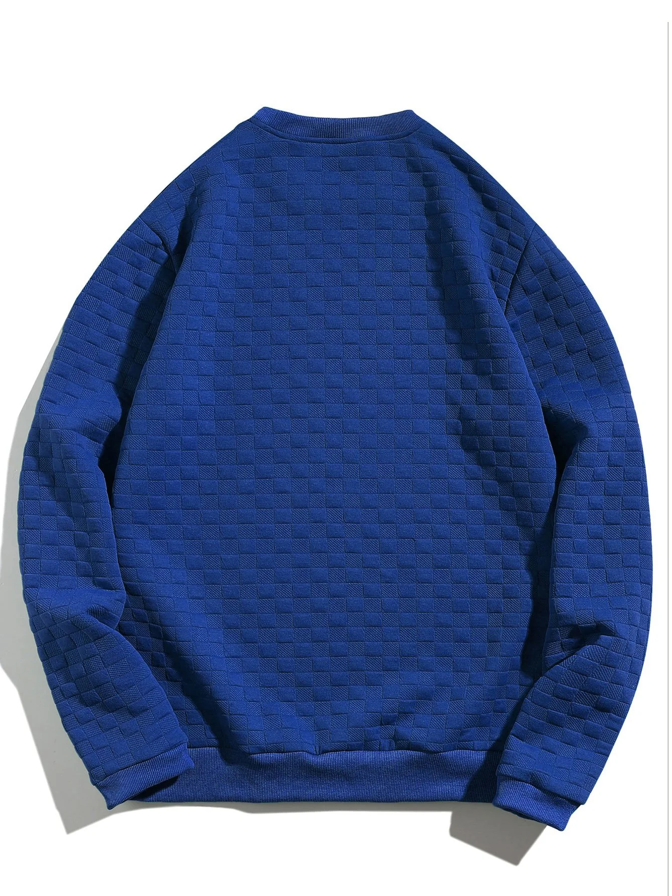 Schachbrett-Jacquard-Sweatshirt - Image 8