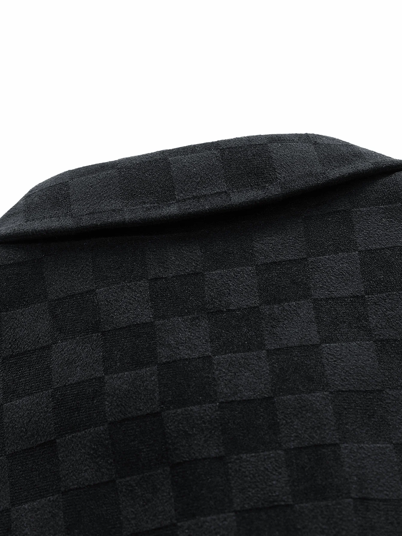 Jacke mit Taschen aus Kunstwildleder mit Schachbrettmuster - Image 5