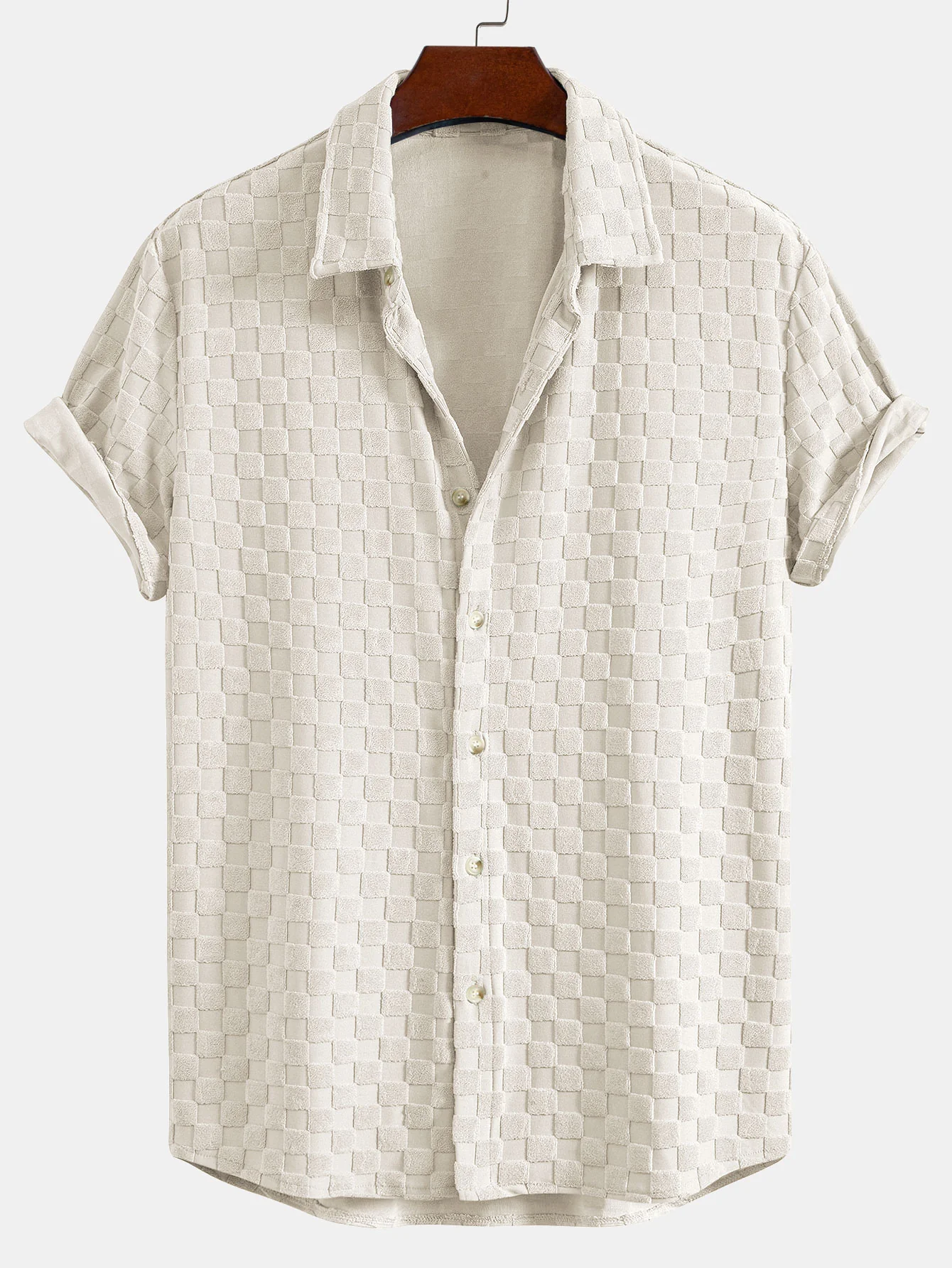 Schachbretthandtuchhemd & Shorts - Image 6