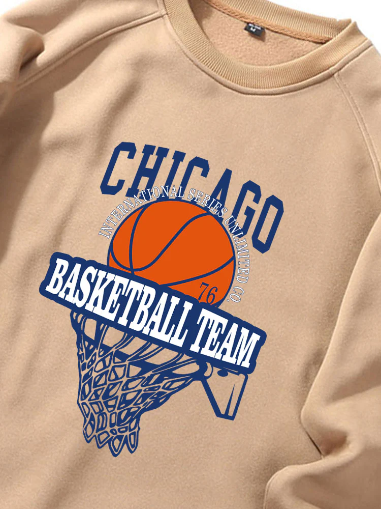 Chicago Basketball Druck Sweatshirts - Image 2