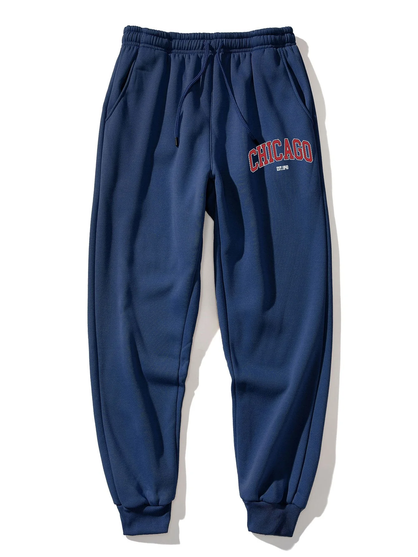 Chicago Buchstaben Druck Hoodie & Jogginghose - Image 17