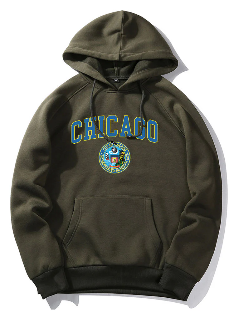 Chicago Print Hoodie - Image 7