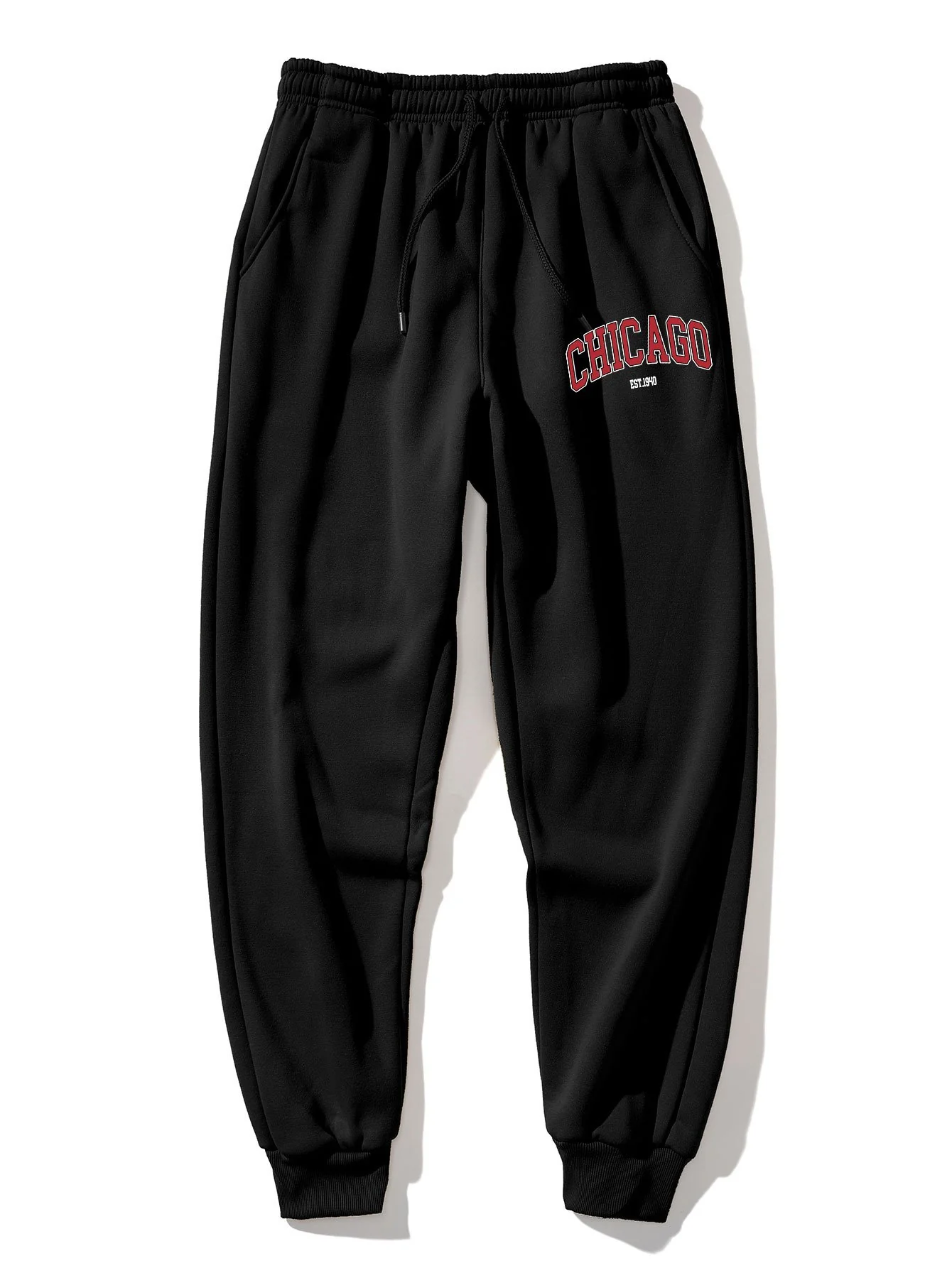 Chicago Print Jogger-Hosen