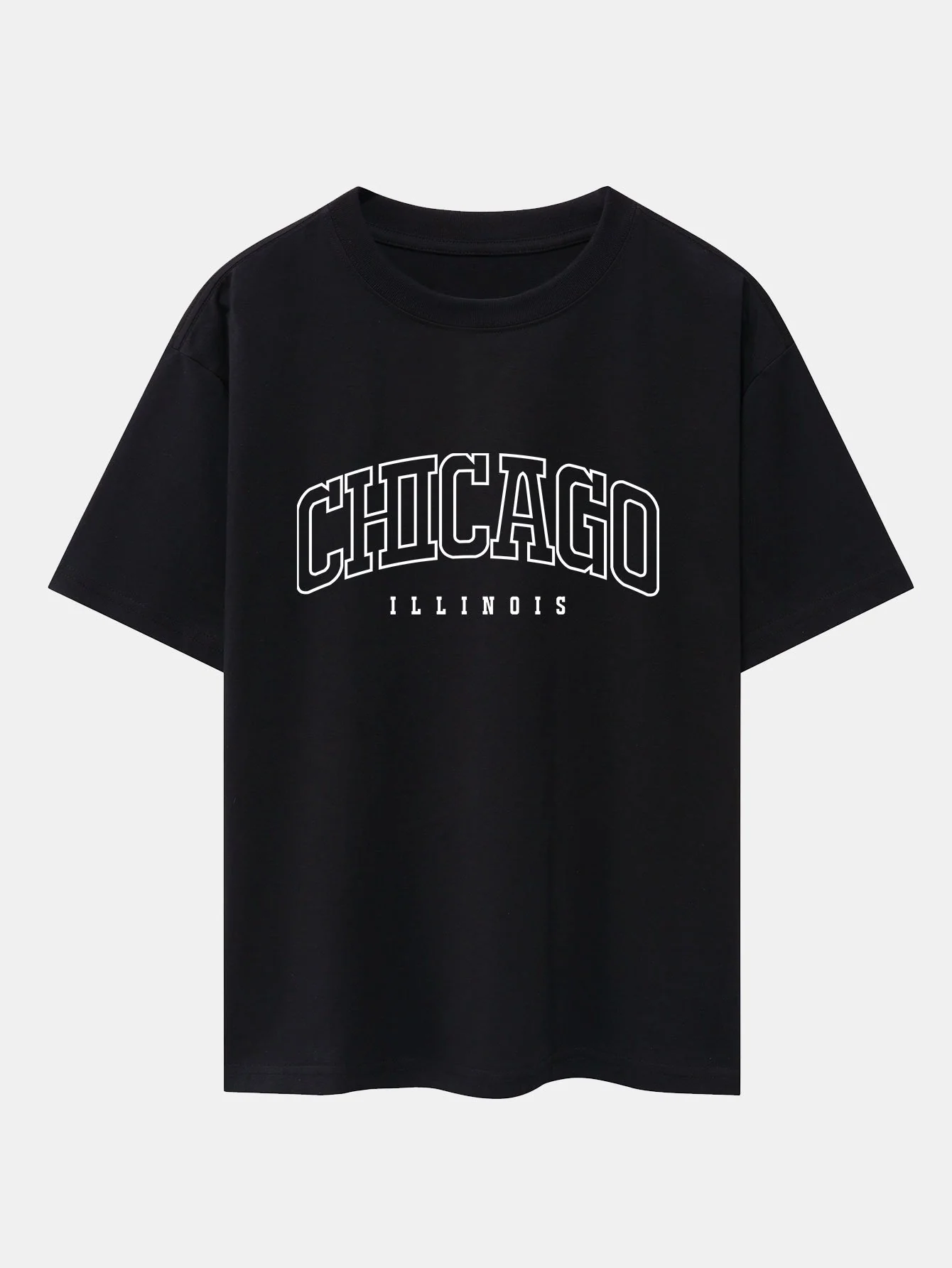 Chicago Print Oversize T-Shirt - Image 2