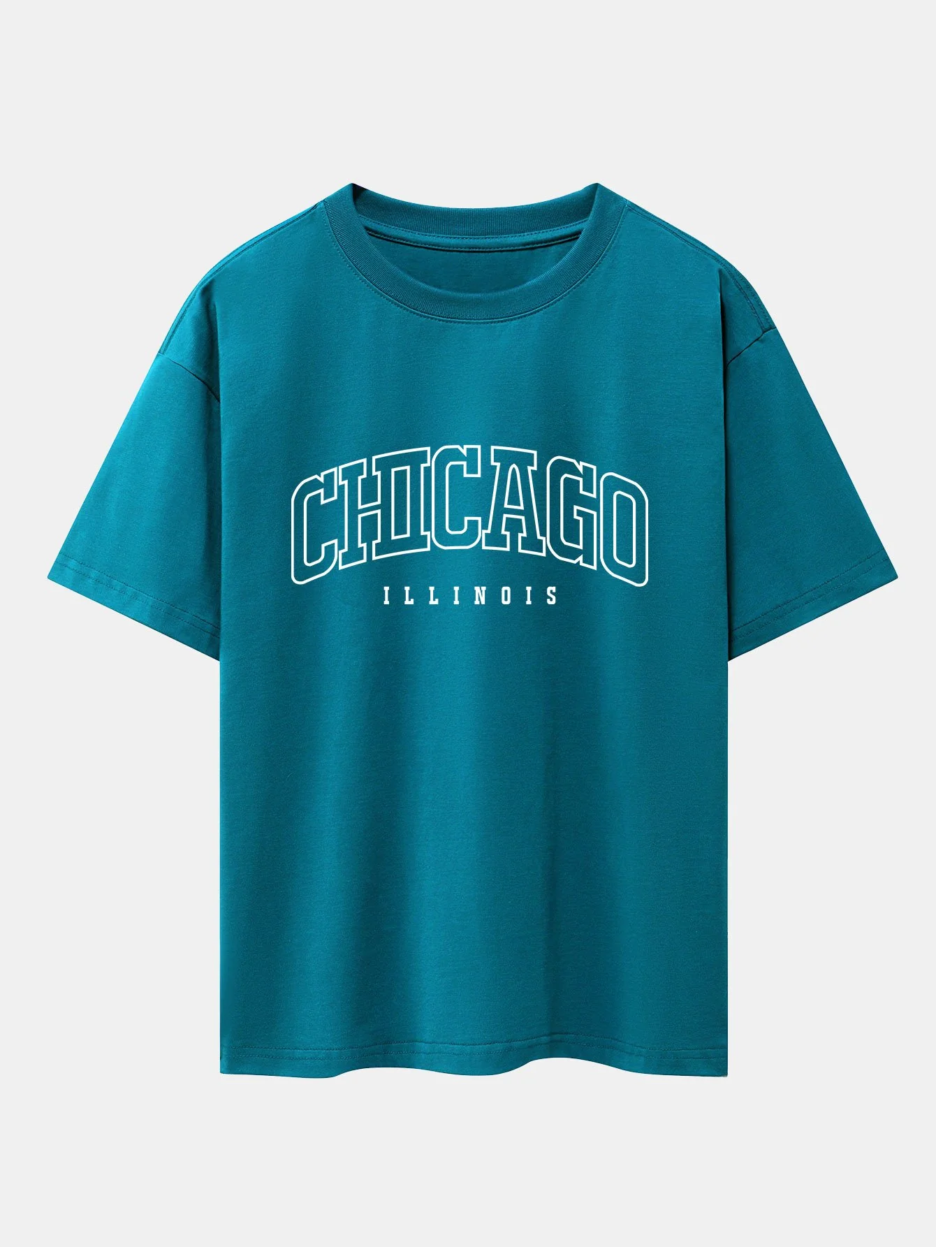 Chicago Print Oversize T-Shirt - Image 4