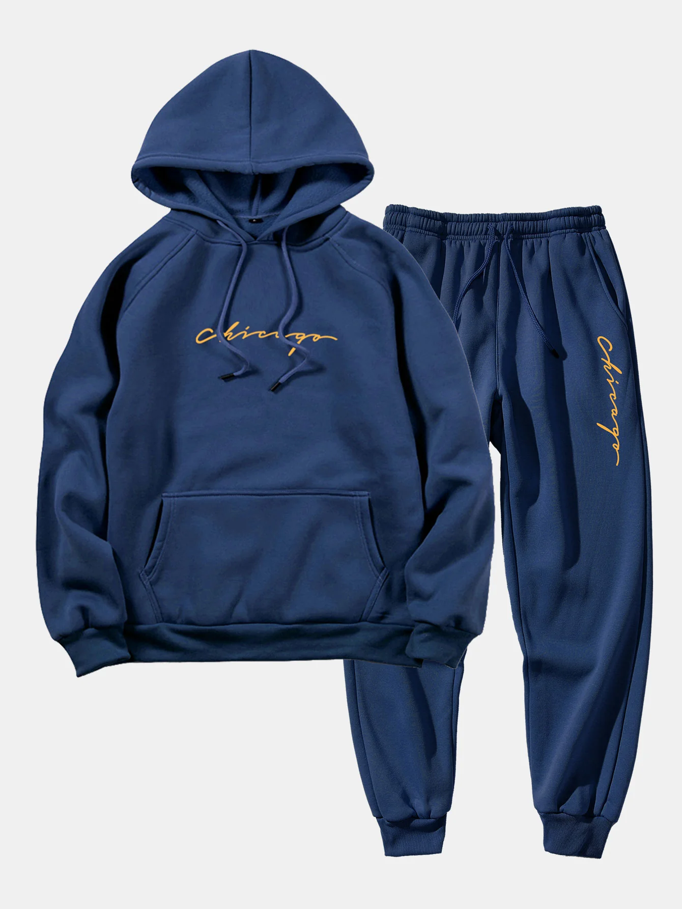 Chicago Print Raglan Hoodie & Jogginghose - Image 2