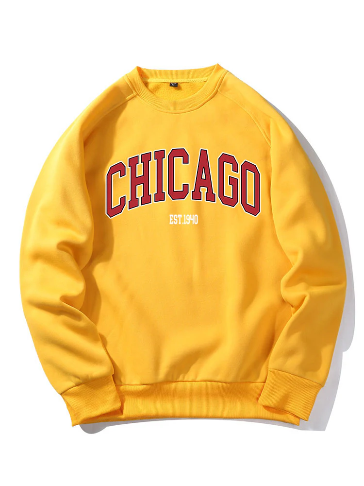 Chicago Print Sweatshirt - Image 2