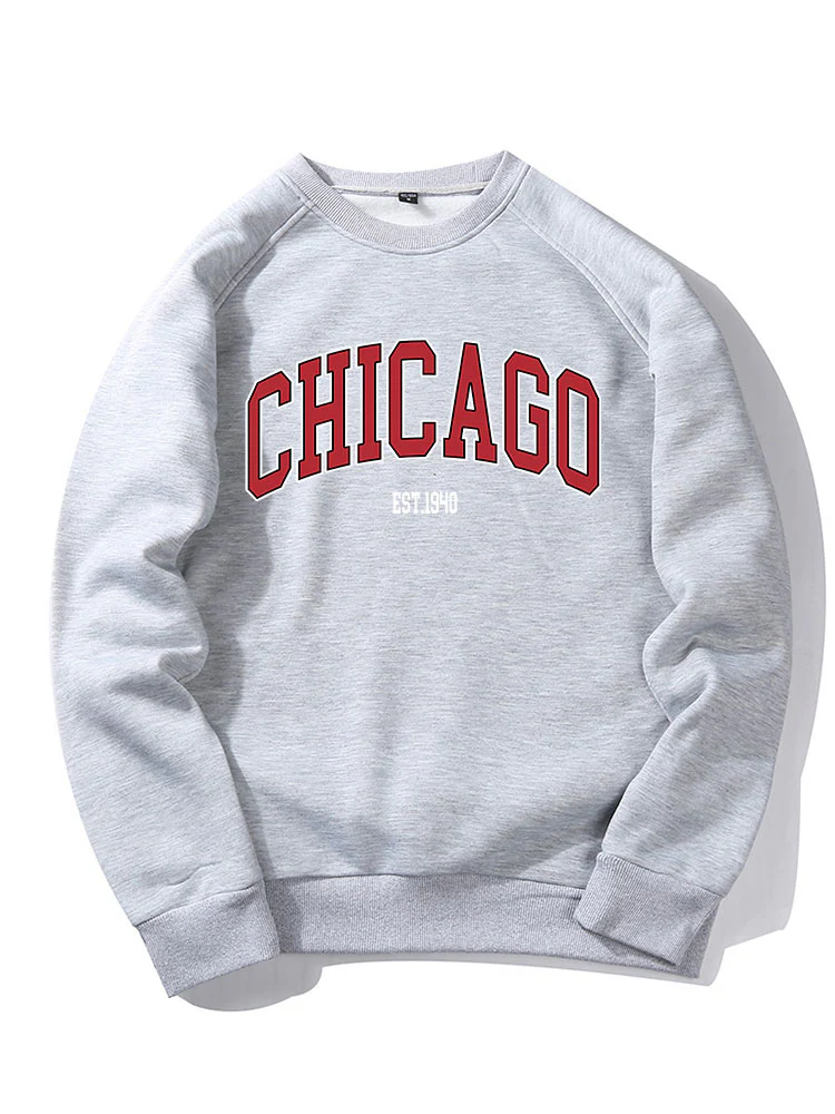 Chicago Print Sweatshirt - Image 3