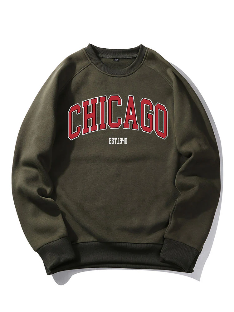 Chicago Print Sweatshirt - Image 4