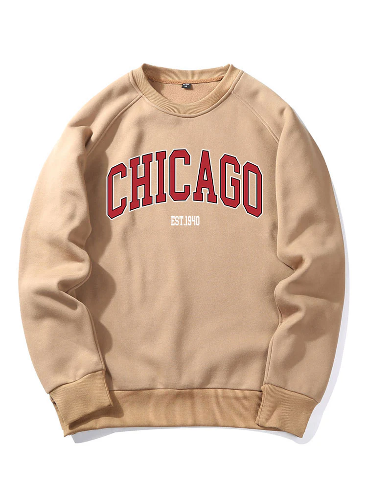 Chicago Print Sweatshirt - Image 5
