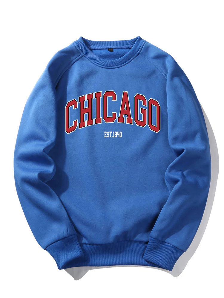 Chicago Print Sweatshirt - Image 6