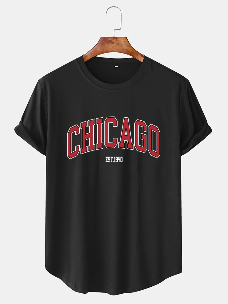 Chicago Druck T-Shirt