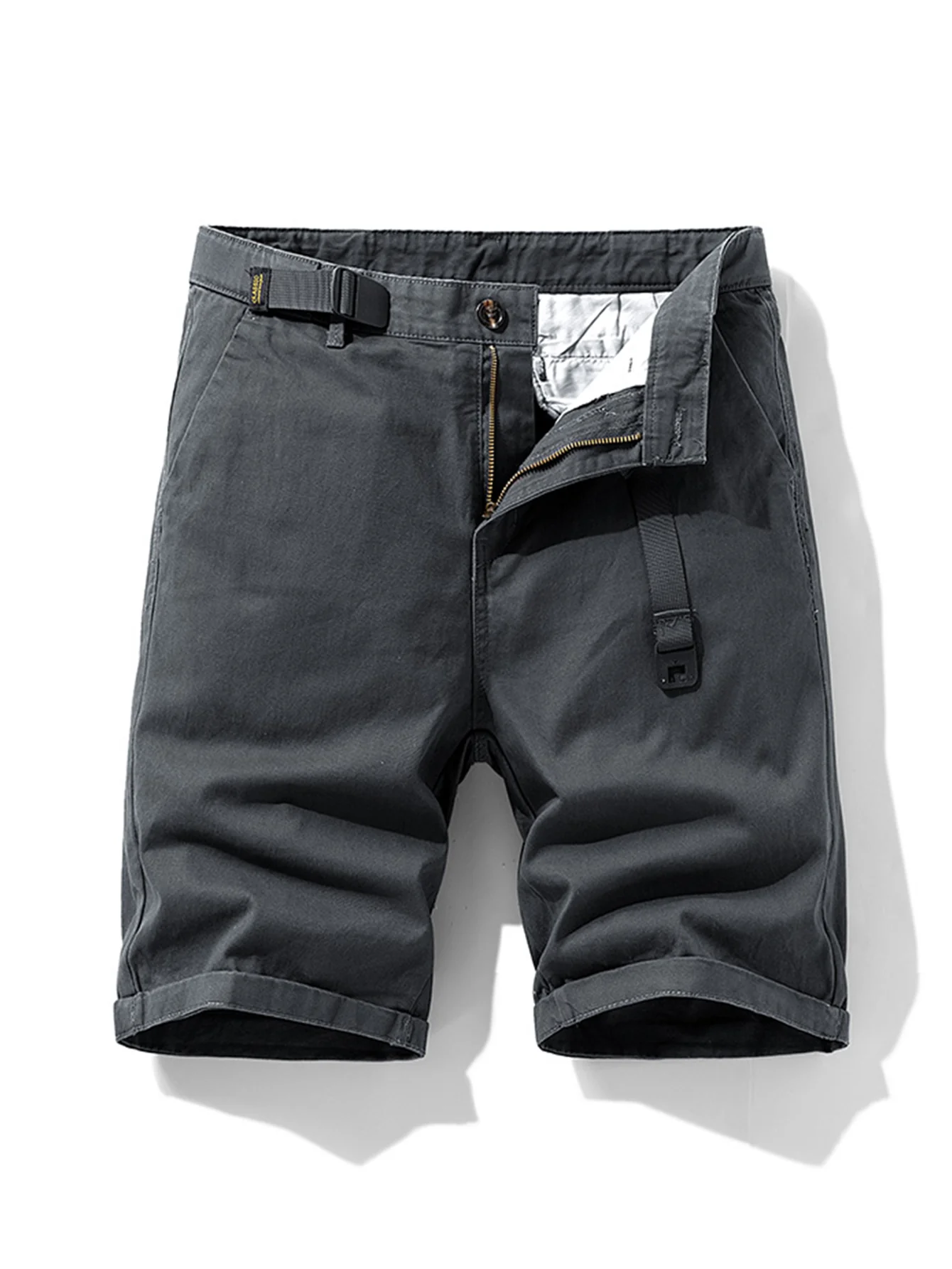 Chino Shorts With Belt - Image 3