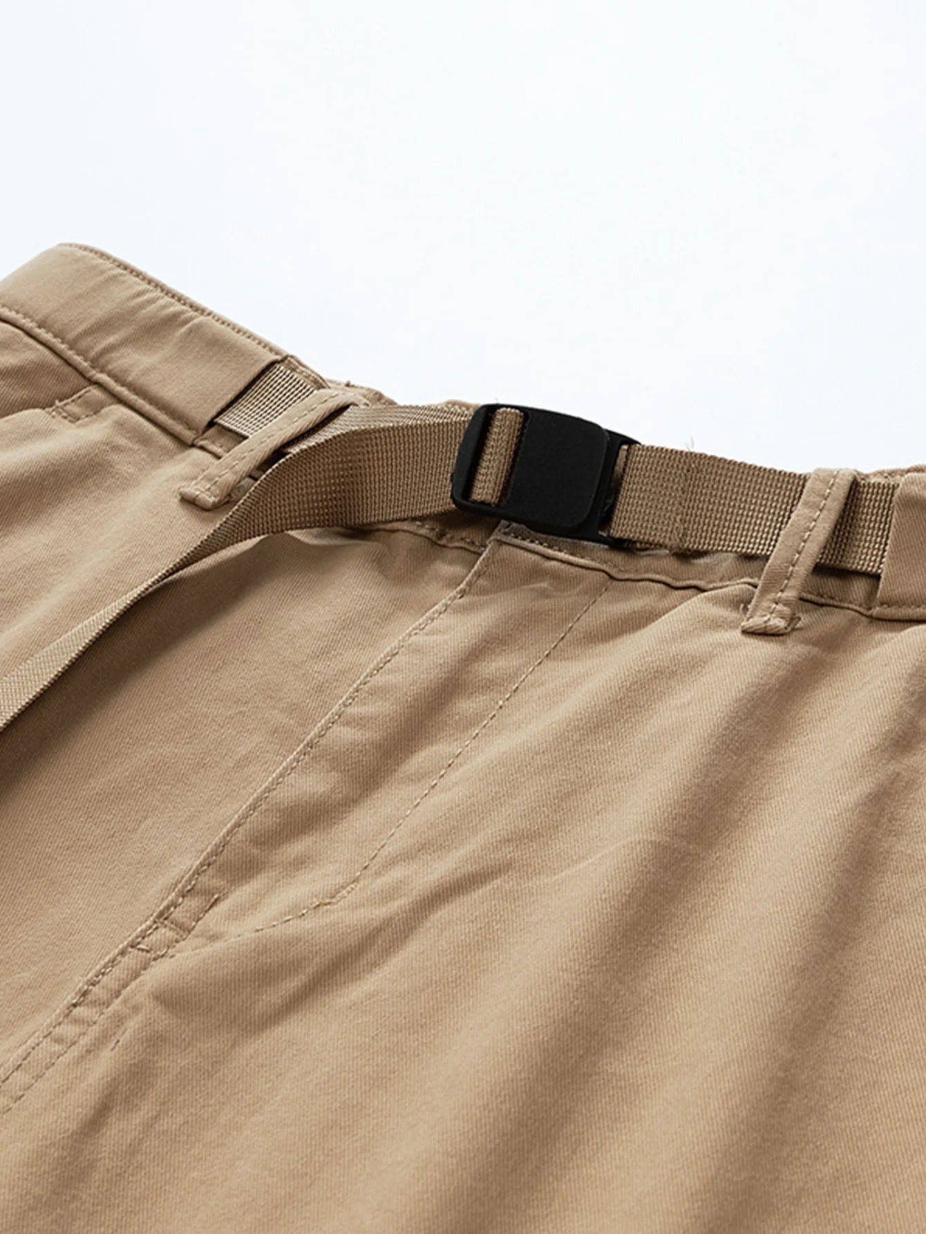 Chino Shorts With Belt - Image 5