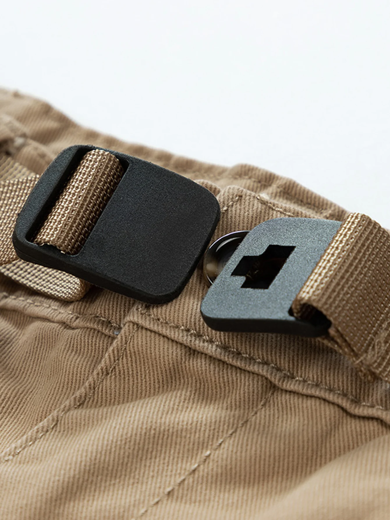 Chino Shorts With Belt - Image 6