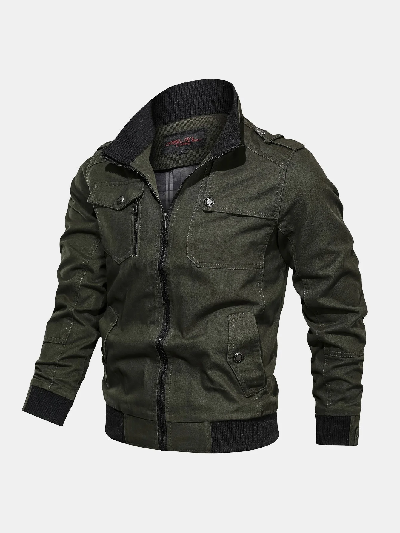 Chino-Jacke mit Reißverschluss - Image 2