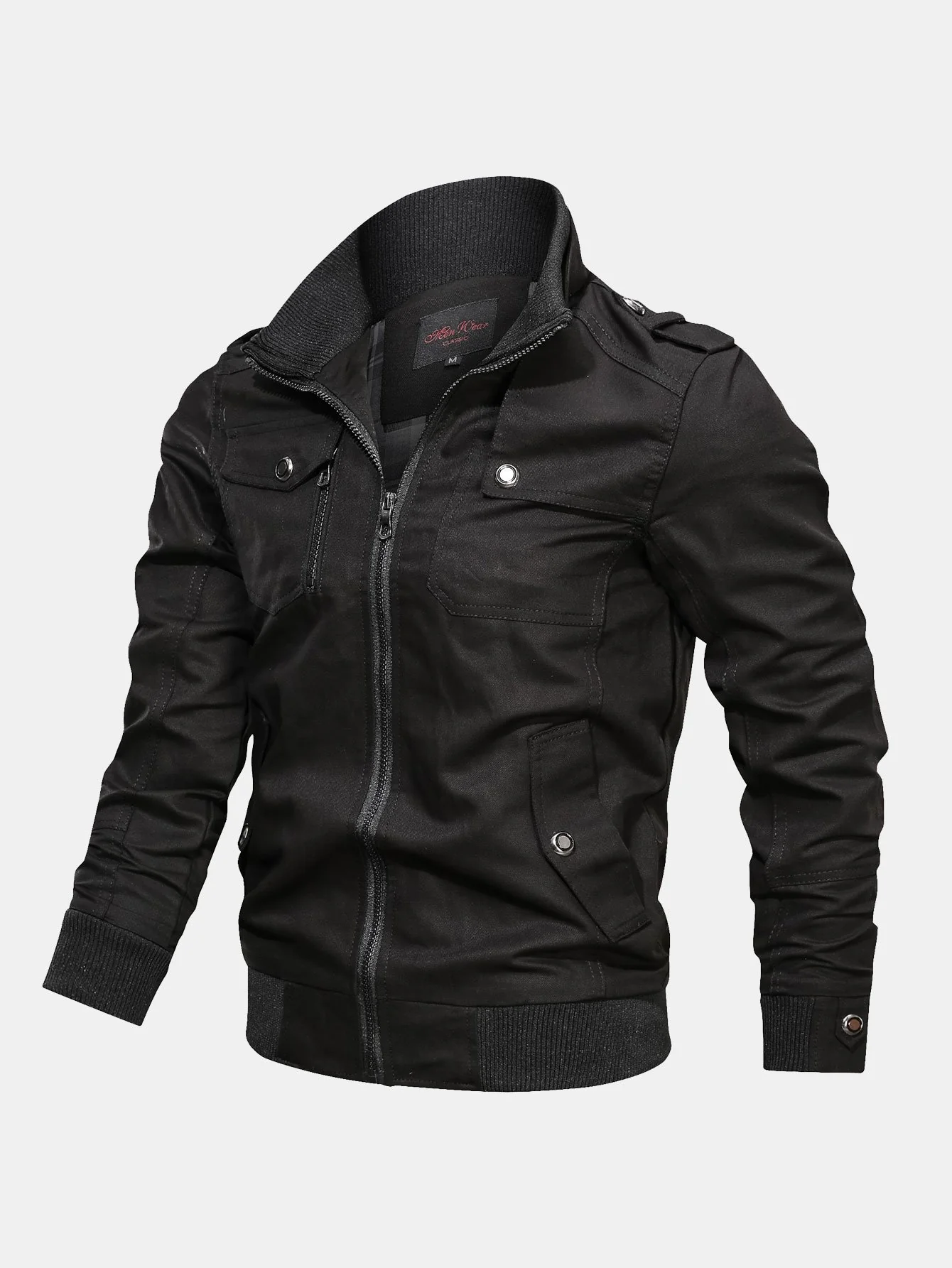 Chino-Jacke mit Reißverschluss - Image 3