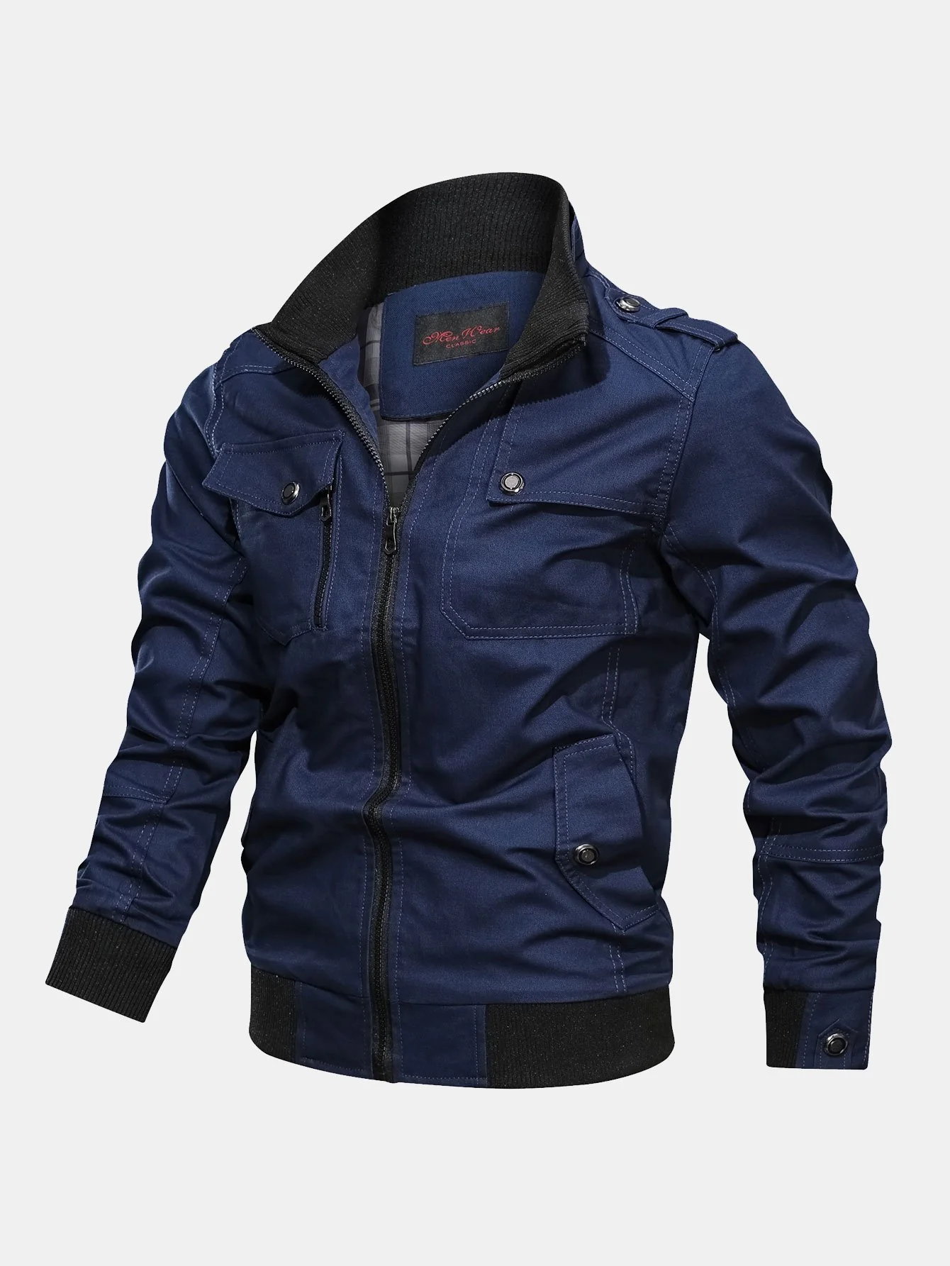 Chino-Jacke mit Reißverschluss - Image 4