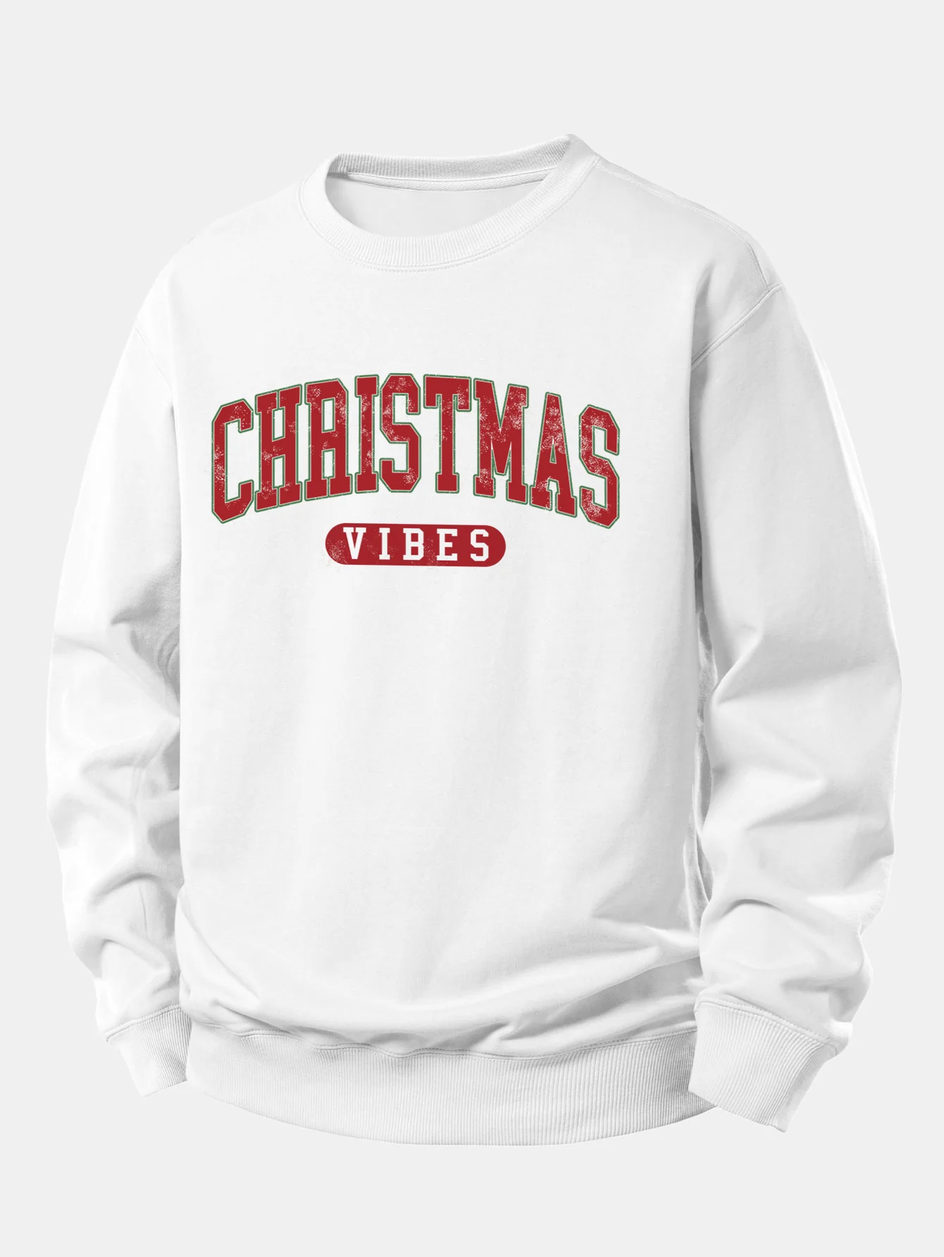 Christmas Print Relax Fit Sweatshirt - Image 2