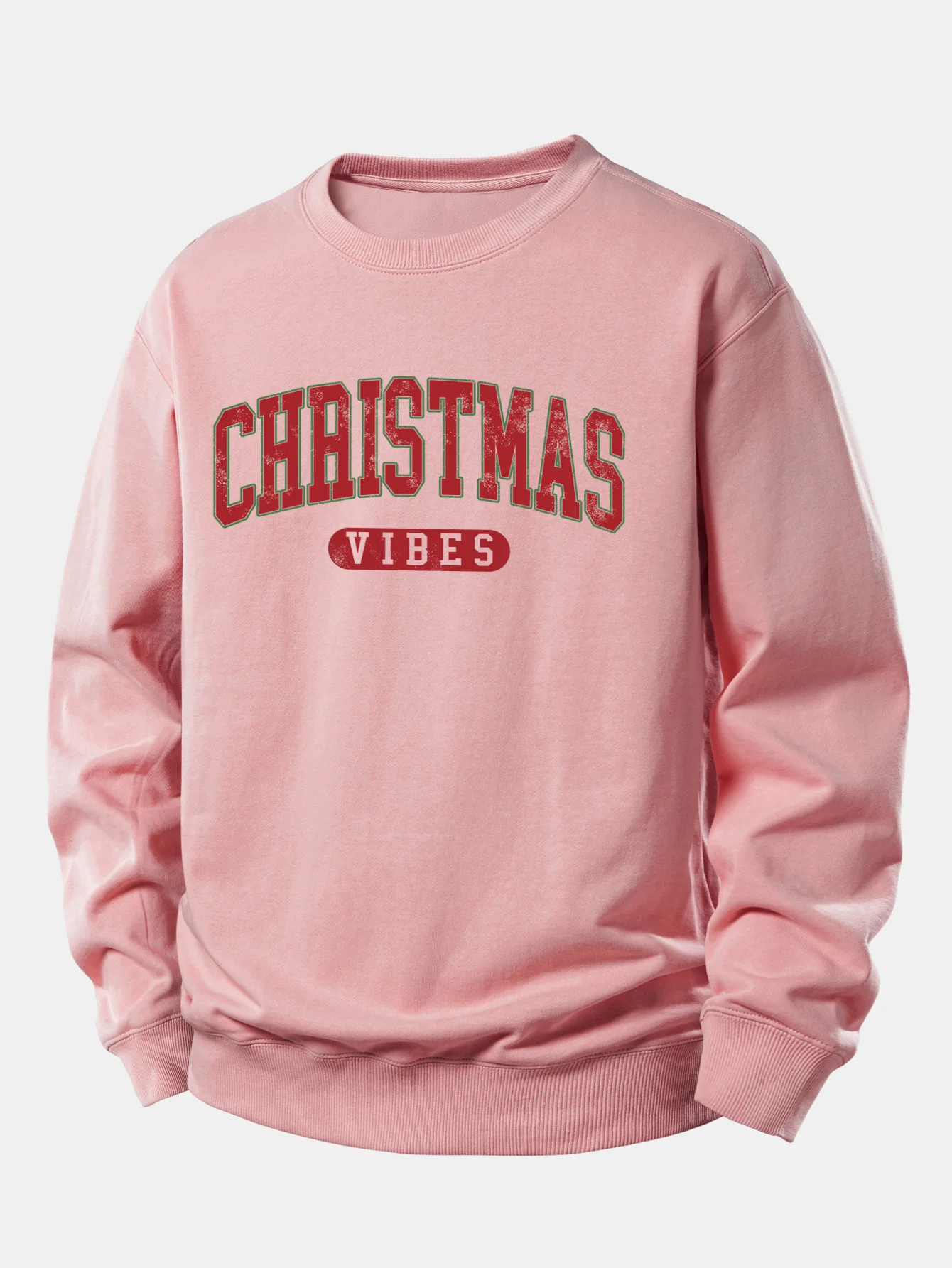 Christmas Print Relax Fit Sweatshirt - Image 7