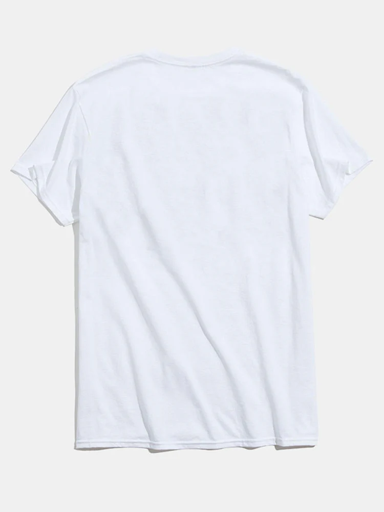 Weihnachtsmann-Hut-Print-T-Shirt - Image 4