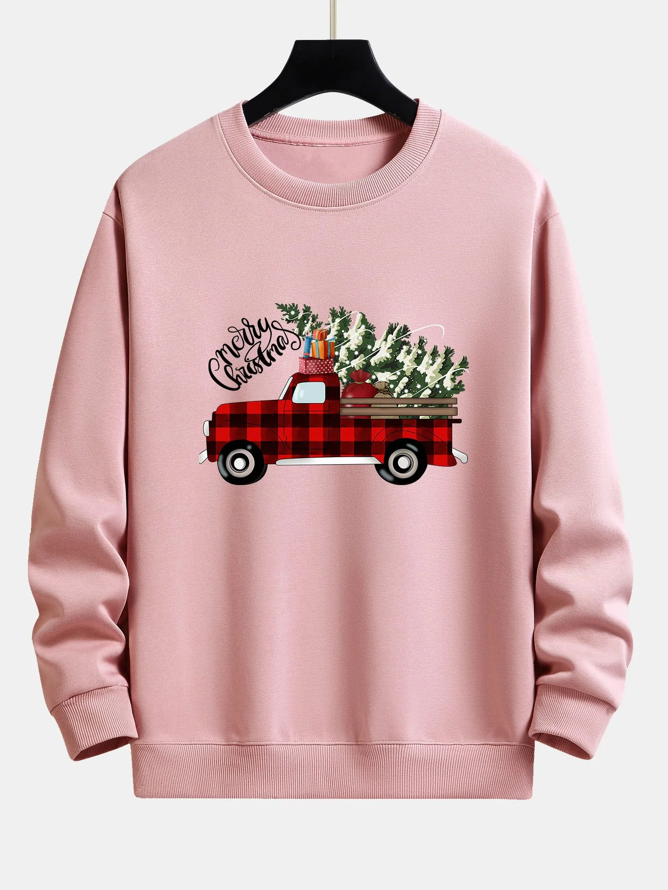Weihnachts-Lkw-Druck Relaxed Fit Sweatshirt - Image 3