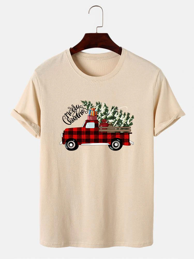 Weihnachts-Lkw-Druck T-Shirt - Image 2
