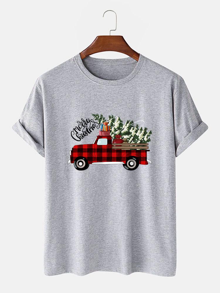 Weihnachts-Lkw-Druck T-Shirt - Image 5