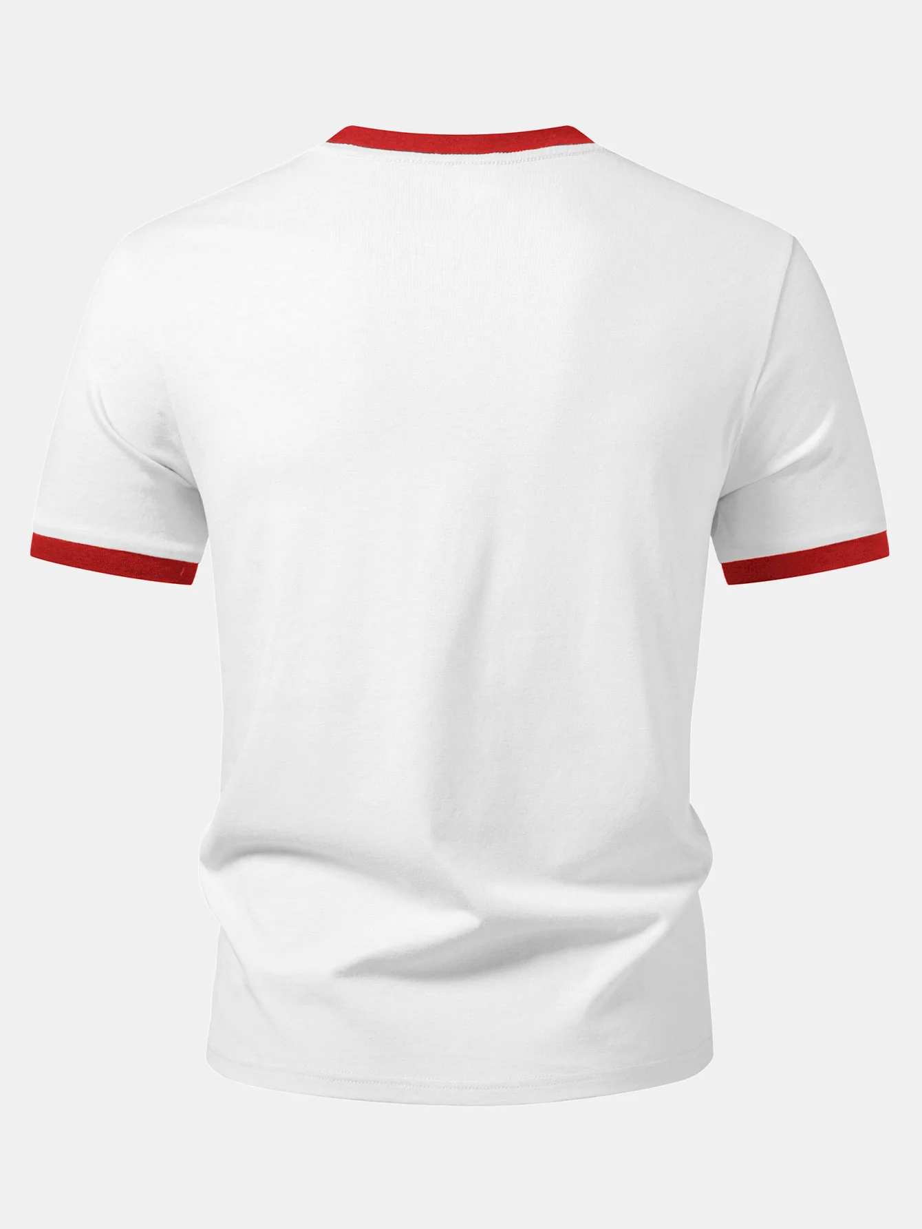 Ciao Lobster Print Contrast Ringer T-Shirt - Image 4