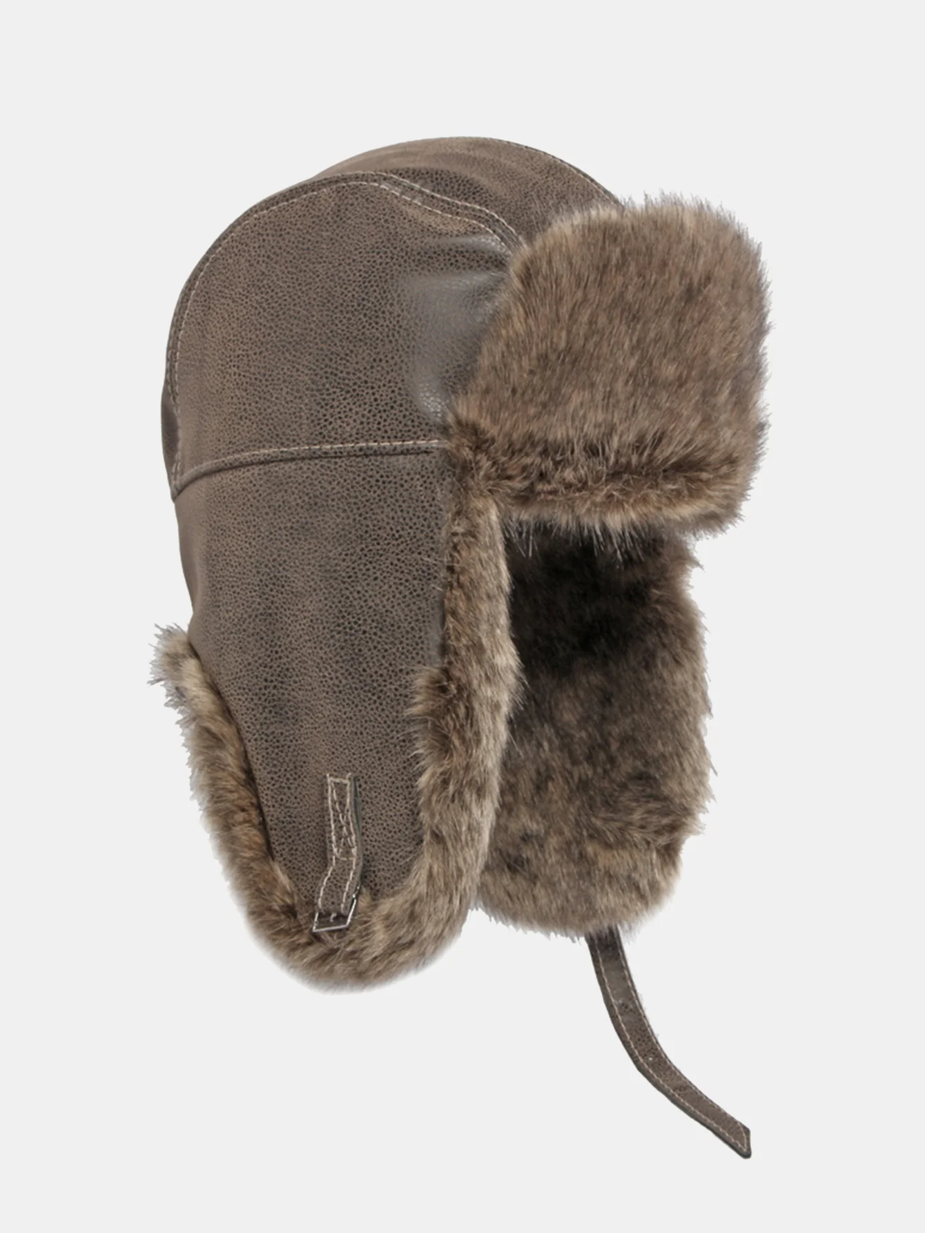 Klassische Winter-Pilotmütze mit Ohrklappen - Image 5