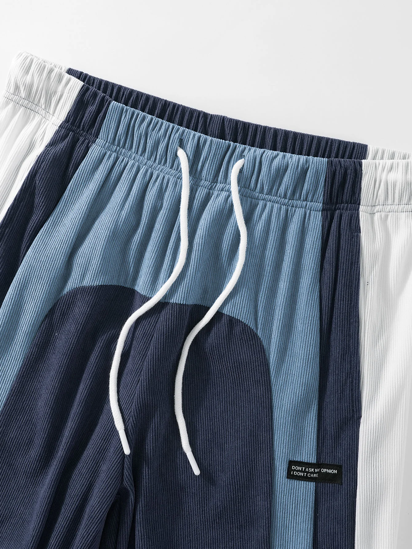 Farbe Block Corduroy Hose mit geradem Bein - Image 7
