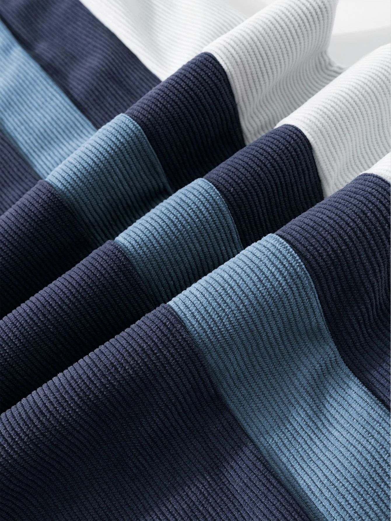 Farbe Block Corduroy Hose mit geradem Bein - Image 9