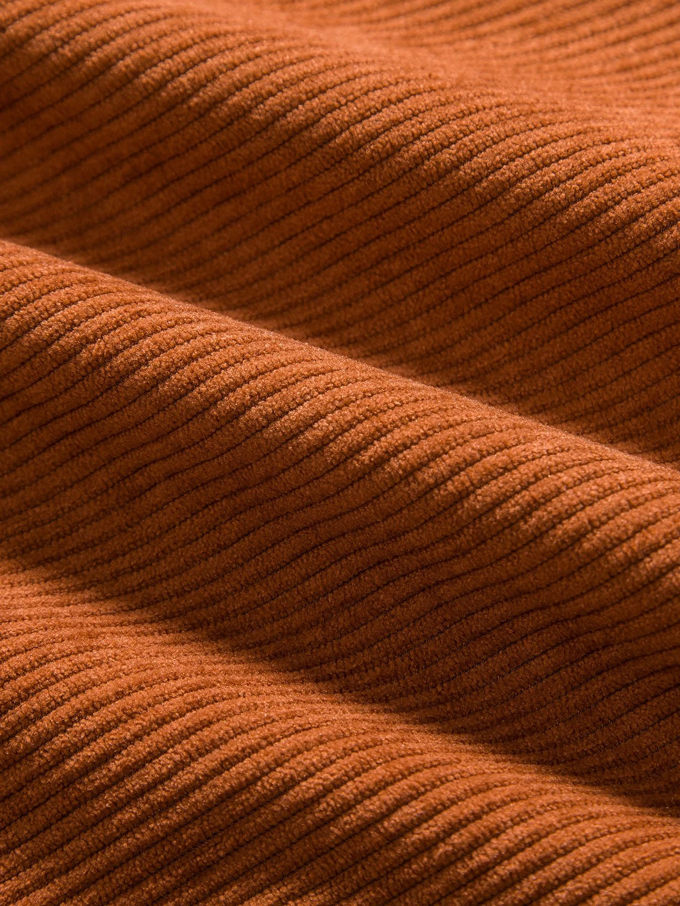 Farbblock Stretch-Cord T-Shirt - Image 5