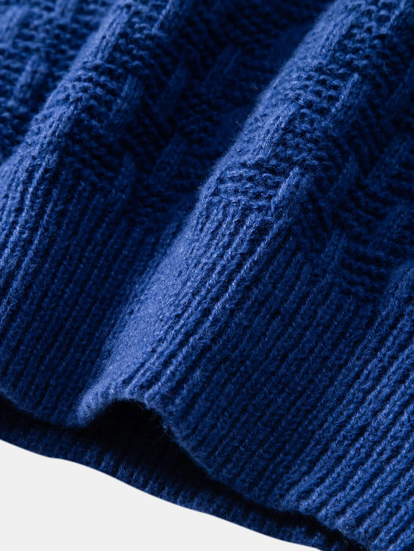 Farbblock Struktur Kapuzenpullover - Image 7