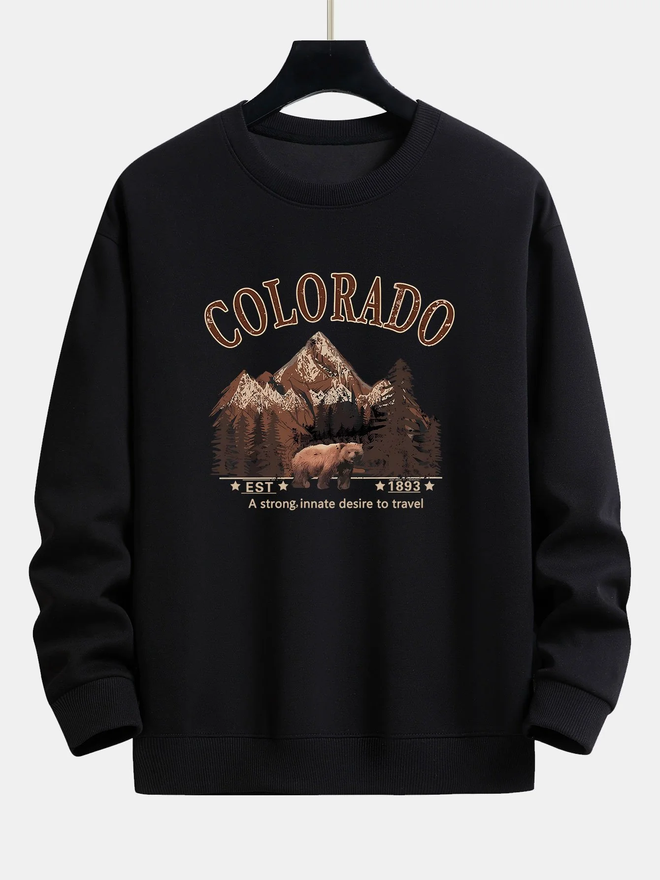 Colorado Bärenabdruck Relaxed Fit Sweatshirt - Image 2