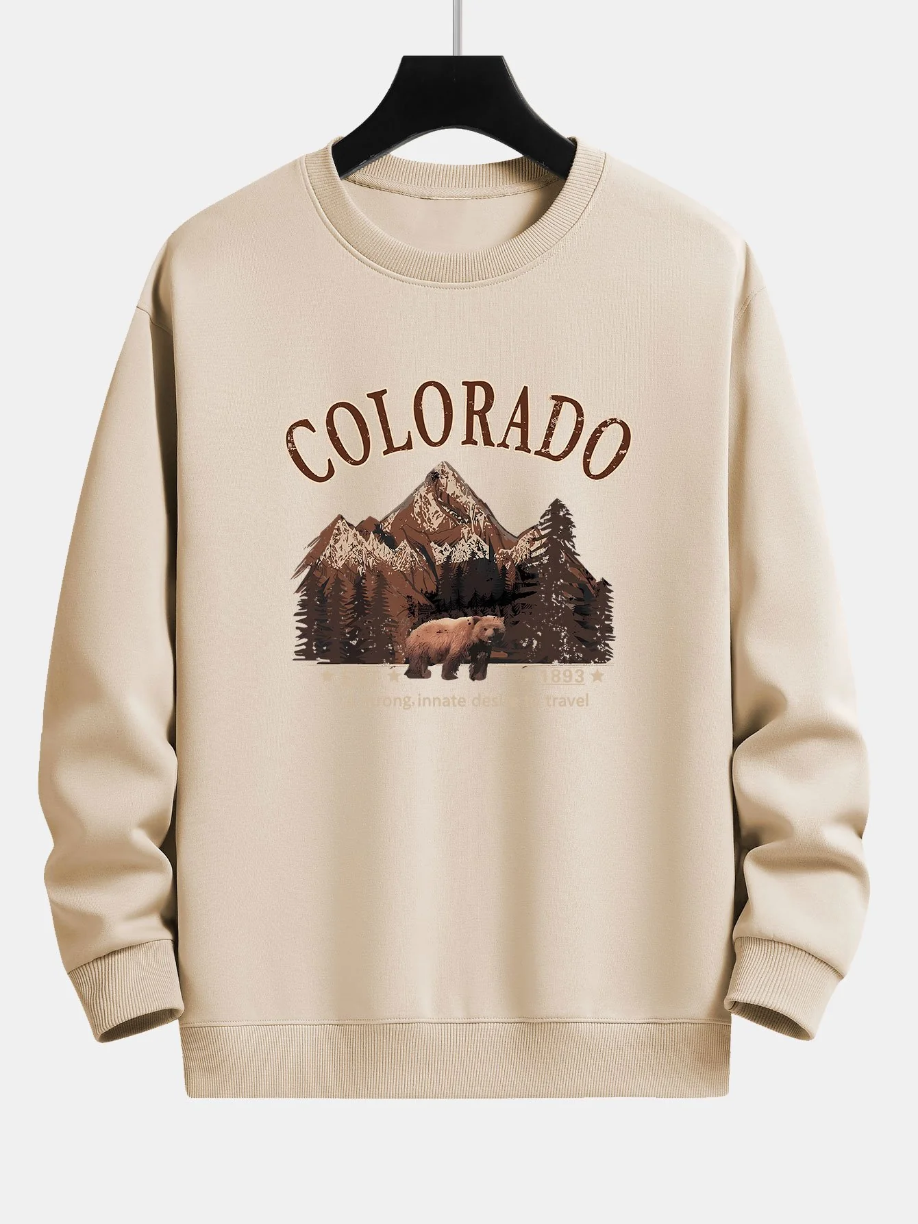 Colorado Bärenabdruck Relaxed Fit Sweatshirt - Image 5